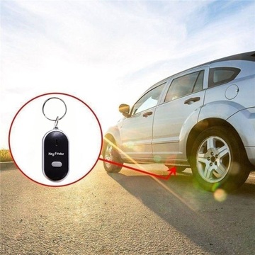 LOKALIZATOR KLUCZY BRELOK NA GWIZD KEYFINDER