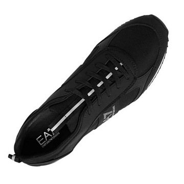 EA7 EMPORIO ARMANI Sneakersy X8X027 XK219 Q739 Black/Silver/White