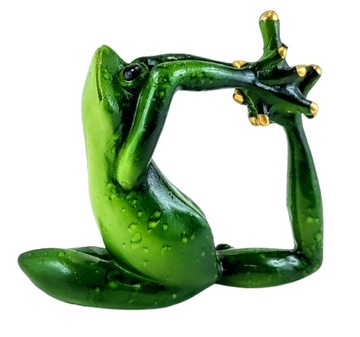 FIGURKA ŻABA YOGA JOGA 9,5CM