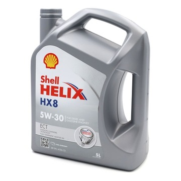 Моторное масло Shell Helix HX8 ECT 5w30 504/507 5л