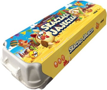 SKACZĄCE JAJECZKA - GRA ZRĘCZNOŚCIOWA Rebel