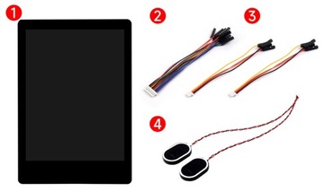 ESP32-S3 2.8inch ekran dotykowy DAC PCM5101 QMI8658 PCF85063 RTC