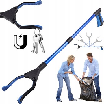 CHWYTAK DO ŚMIECI DO PODNOSZENIA Z MAGNESEM 81CM