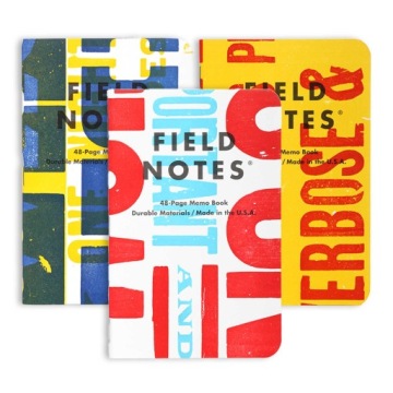 Notes Field Notes Hatch 3 Pack Ruled
