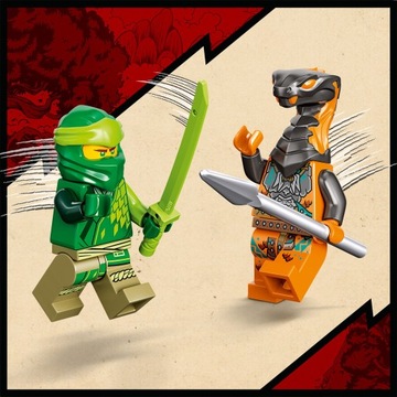 LEGO NINJAGO 71757 Набор кубиков NINJA LLOYD'S MECH для детей +4 года
