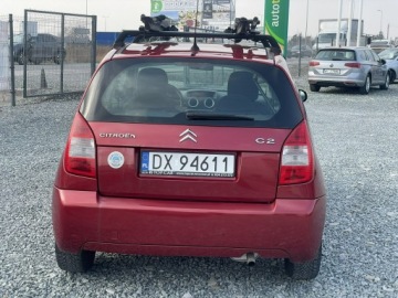 Citroen C2 1.1 i 61KM 2009 Citroen C2 1.1 60KM 2009r klima, bagażnik, zdjęcie 6