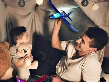 КАЙТ САМОЛЕТ ИЗ ПЕНОСТРОЕНИЯ БОЛЬШОЙ ПЛАНЕР СВЕТОДИОДНЫЙ