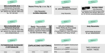 ШТАМП КОМПАНИИ WAGRAF 3s 6 линий ДИЗАЙН ЛОГОТИПА