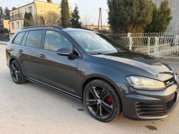 Volkswagen Golf VII GTD 5d 2.0 TDI-CR BlueMotion Technology 184KM 2015 Volkswagen Golf Piekny GTD 184KM Kamera Sam Parkuje Ksenon Navi Automat 2.0, zdjęcie 2