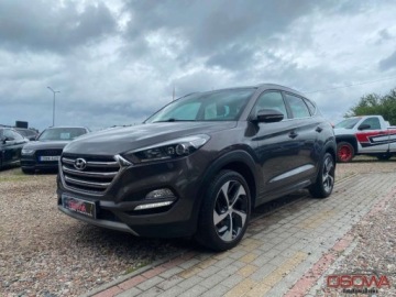 Hyundai Tucson III SUV 1.7 CRDI 115KM 2016 Hyundai Tucson 1.7crdi skory ledy Navi kamera bezwypadkowy max wersja zami, zdjęcie 14