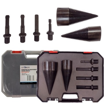 ŁUPARKA ŚWIDER ŁUPARKI STOŻEK DO DREWNA 32 MM + 42 MM DO ŁUPANIA DRZEWA