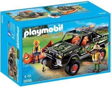 KLOCKI PLAYMOBIL 5558 PRZYGODA Z SAMOCHODEM TERENOWYM