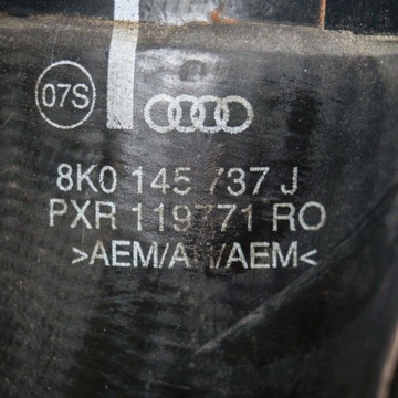 8K0145737J LEVÝ PŘÍVOD INTERCOOLER AUDI A4 8K2 B8 1.8 TFSI