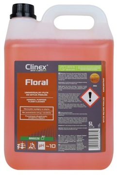 CLINEX FLORAL BREEZE 5L Płyn do mycia podłóg