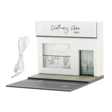 1/64 Shop Model Diorama Zestawy do sklepu odz