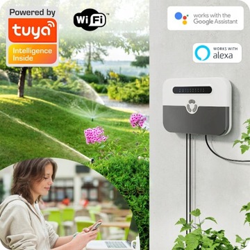 Программатор контроллера полива Tuya WiFi на 8 зон