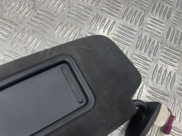 SŁONECZNIK OSŁONA PRZECIWSŁONECZNA DASZEK LEWA BMW F10 F11 ALCANTARA