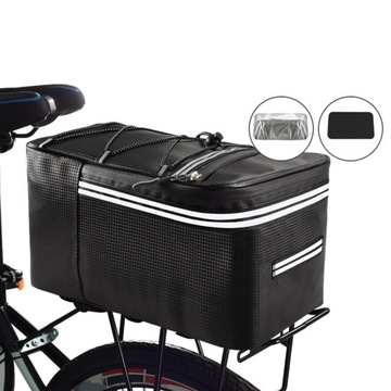 Сумка на задний багажник объемом 15 л, водонепроницаемая, для езды на велосипеде