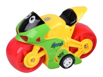 Kolorowy motor, motorek z napędem