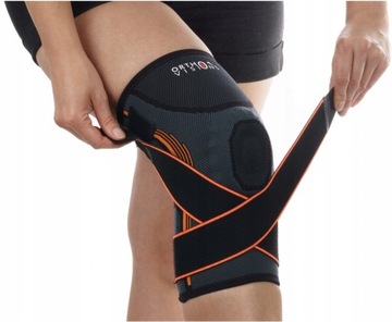 STABILIZATOR ŚCIĄGACZ OPASKA STAW KOLANA RZEPKI XL