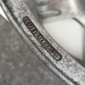 4× DISK HLINÍK PEUGEOT OE 6.5" X 17" 4X108 ET 31