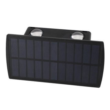 Solarne kinkiety zewnętrzne IP65 Wodoodporny dwugłowy kinkiet ścienny X8