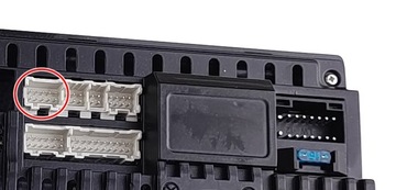 Соединительный кабель-адаптер для магнитолы Android 10pin — камера заднего вида RCA