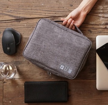 СУМКА-ОРГАНИЗАТОР ДЛЯ ПУТЕШЕСТВИЙ СУМКА-ПЕРЕЯДЧИК ЧЕХОЛ ДЛЯ КАБЕЛЕЙ СУМКА ДЛЯ ЗАРЯДНЫХ УСТРОЙСТВ