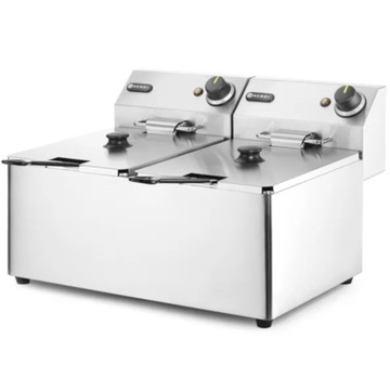 Frytownica frytkownica przemysłowa gastronomiczna podwójna Kitchen Line 7kW