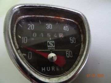 Старый велосипедный компьютер HURET SACHS