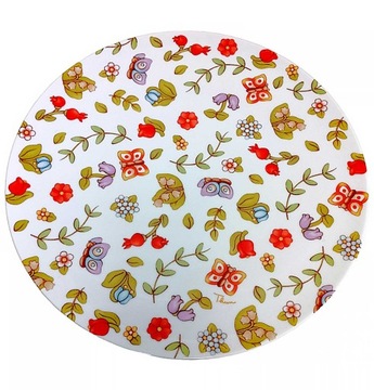 TALERZ PÓŁMISEK PORCELANA CZESKA THUN 32 CM KOLOR