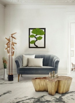 ПОДАРОЧНОЕ деревце ЖИЗНИ ДЕРЕВО СЧАСТЬЯ ЖИВАЯ КАРТИНА мох мох БОНСАЙ