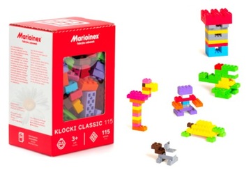 TRADYCYJNE KLOCKI MARIOINEX CLASSIC 115 SZT 902868