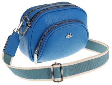 Maria C. Elegancka Torebka Damska listonoszka MC607 Blue
