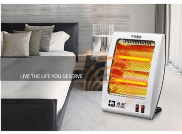 ЭЛЕКТРИЧЕСКИЙ КВАРЦЕВЫЙ НАГРЕВАТЕЛЬ ФАРЕЛКА 600ВТ