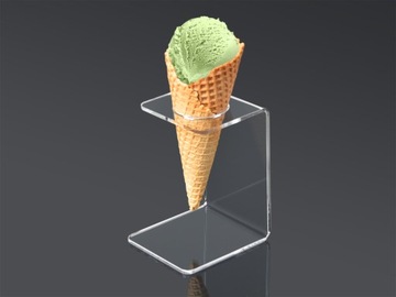 ПОДСТАВКА-КОРМИТЕЛЬ ПОДСТАВКА ДЛЯ 1 PLEXI ICE 3 мм