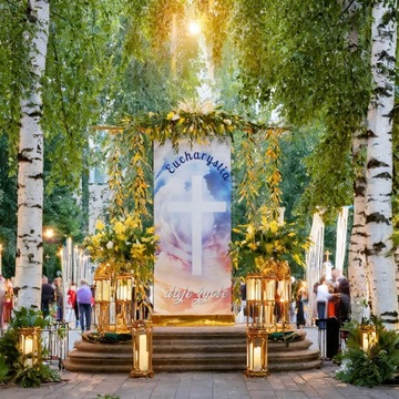 КОРПУС ТЕЛО Баннер для украшения алтаря алтари картина