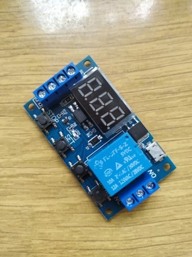 Реле времени с таймером задержки, 9 режимов