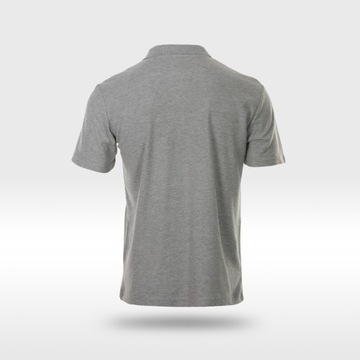 ФУТБОЛКА ПОЛО, СЕРАЯ, 100% ХЛОПОК, размер XXL