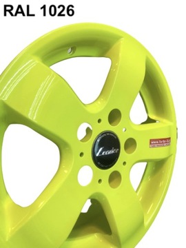 RAL 1026 Farba Proszkowa MIX Żółty Neon Połysk