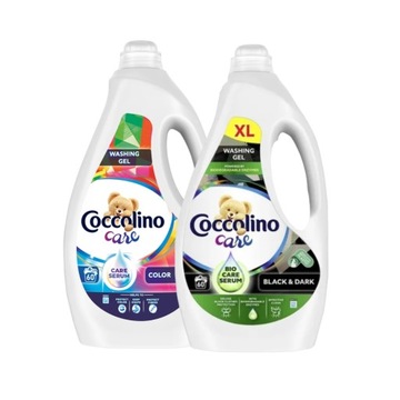 ZESTAW 2X COCCOLINO CARE ŻEL DO PRANIA MIX 2,4L