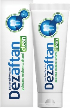 Aflofarm Dezaftan Clean Pasta Do Zębow w żelu 75ml