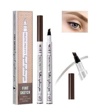 MARKER DO BRWI MICROBLADING PISAK KASZTAN BRĄZ MK1