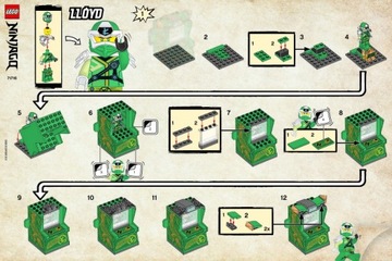 Lego - Instrukcja - 71716 - Ninjago - Lloyd Avatar