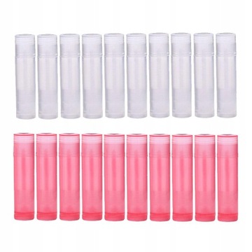 Упаковка из 20 пустых тюбиков для губной помады с