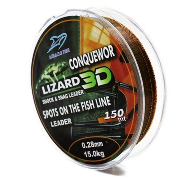 Żyłka wędkarska LIZARD 3D CAMO 0,30mm/17kg 150m