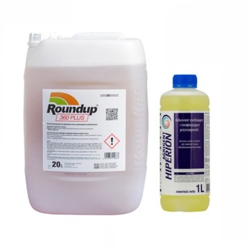 ROUNDUP 360 PLUS 20L BAYER + HIPERION 1L AGRIGENT