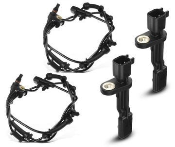 Czujnik czujniki ABS 4szt przód tył Jeep Wrangler JK 2007-2018