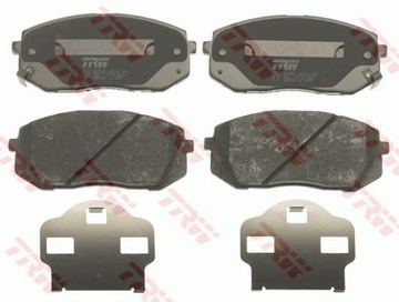 Комплект передних тормозных колодок TRW. ГББ3461