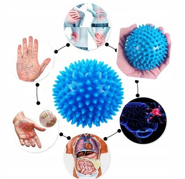 СЕНСОРНЫЕ ШАРИКИ С ШИПАМИ ДЛЯ РЕАБИЛИТАЦИОННОГО МАССАЖА НАБОР ИЗ 4 ШТ.